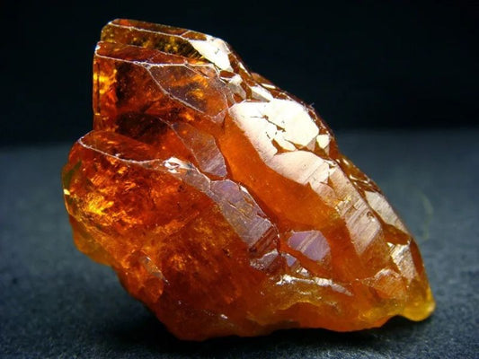 Clinohumite — A Rare Gem with Fiery Soul