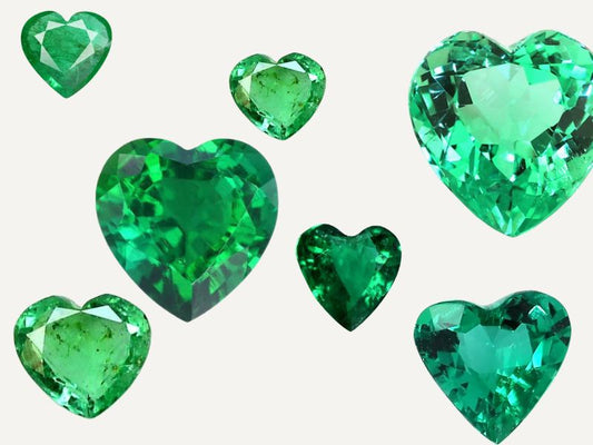 Emerald in a Heart Cut — Beauty Worth the Risk