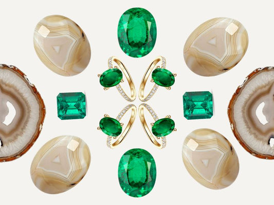 May Birthstone: Emerald or Agath