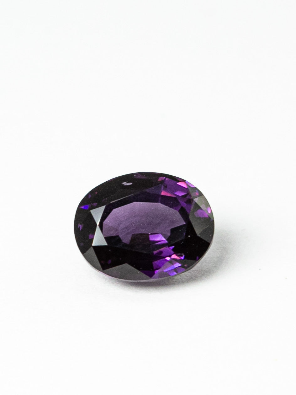 Violet Oval Spinel
