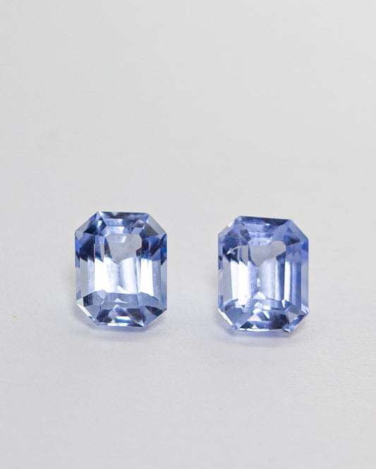 Пара аквамаринов 2,85 карата