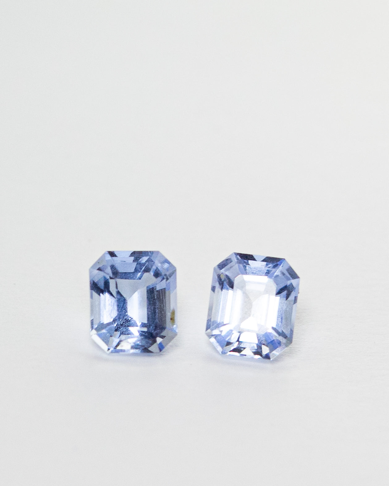 Пара аквамаринов 2.55ct