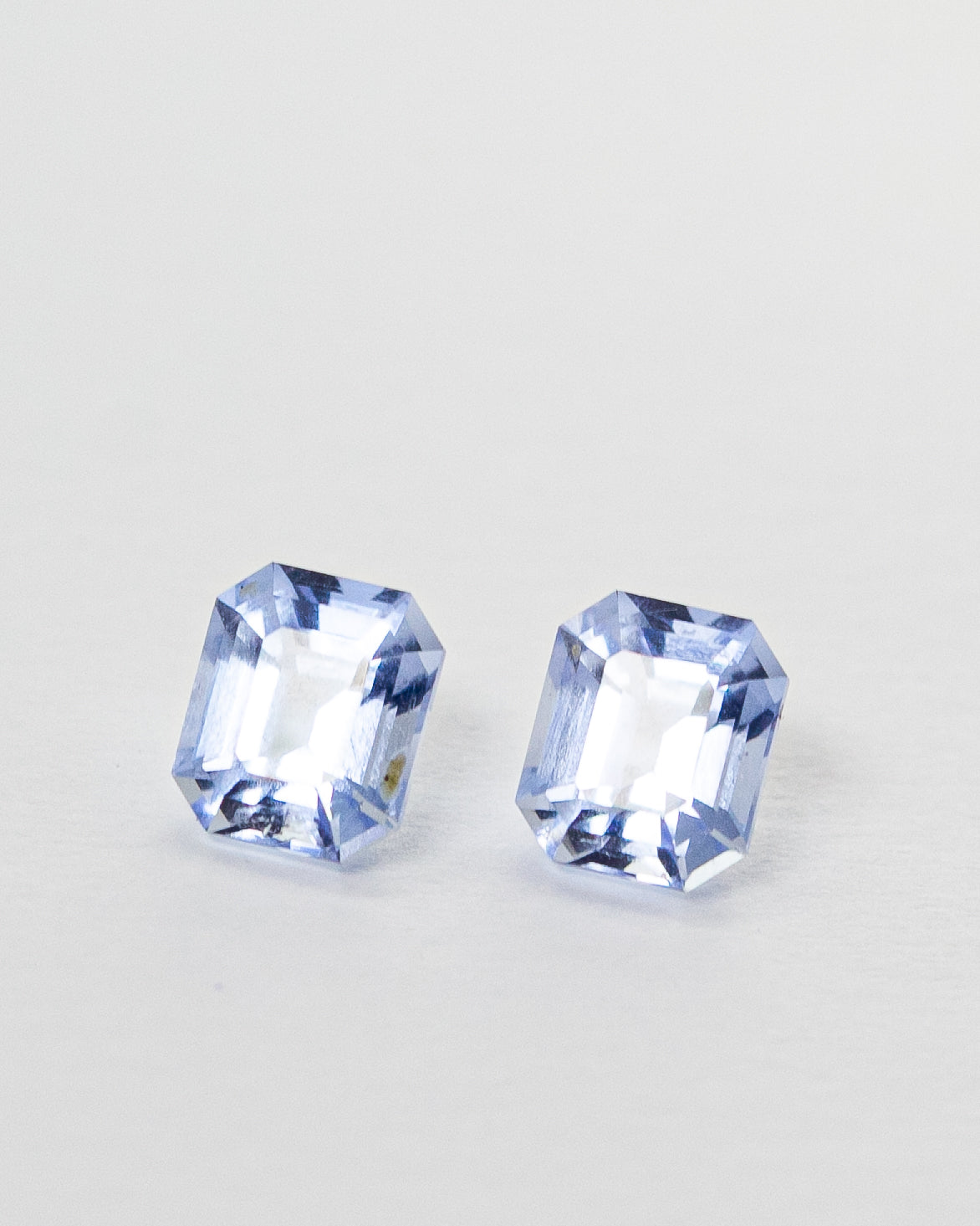 Пара аквамаринов 2.55ct