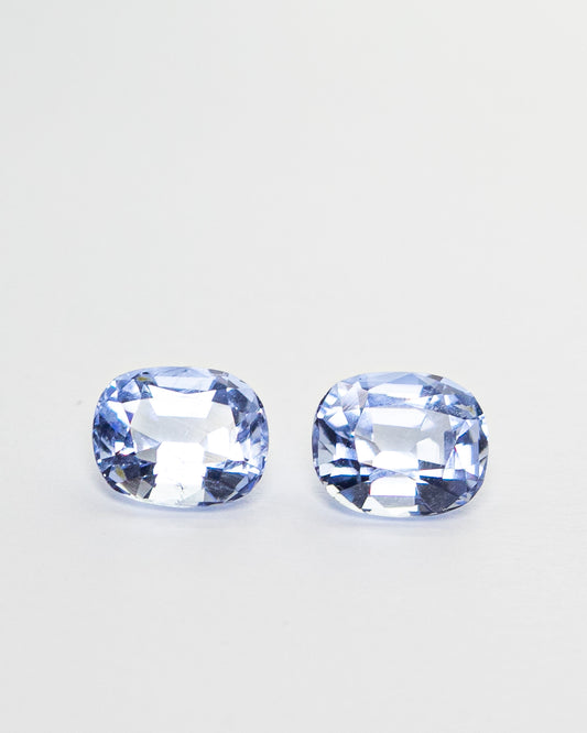 Пара аквамаринов 3.35ct