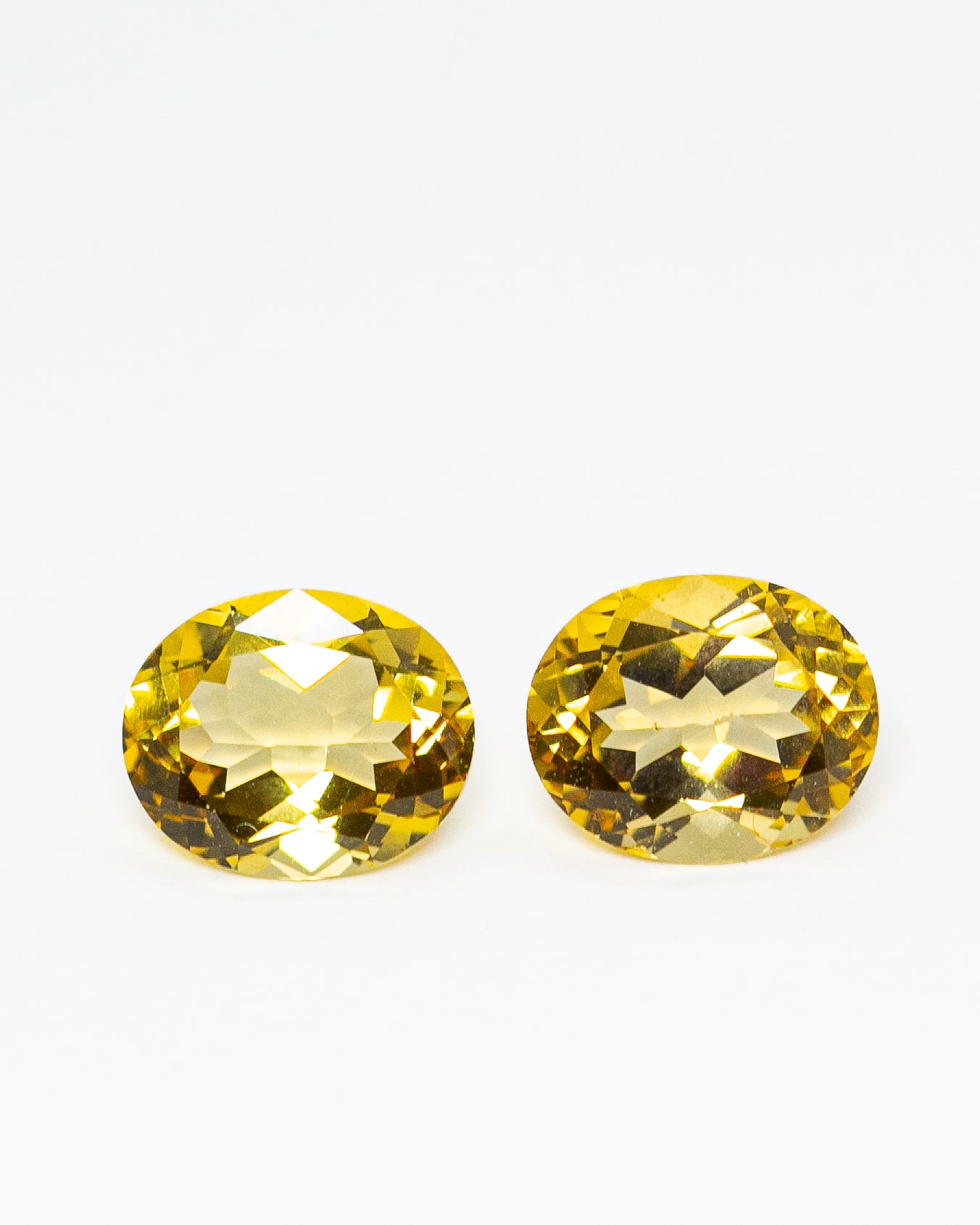 Golden Beryls Pair 7.05ct