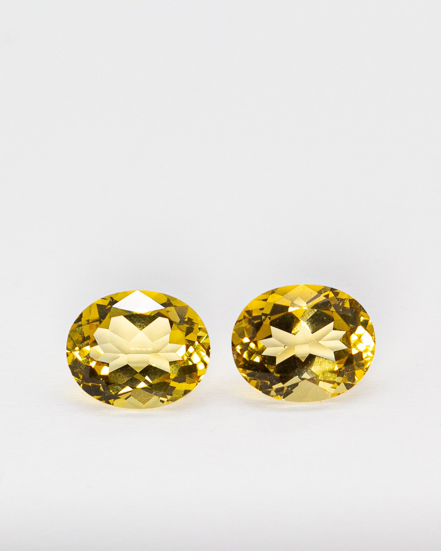 Golden Beryls Pair 7.05ct