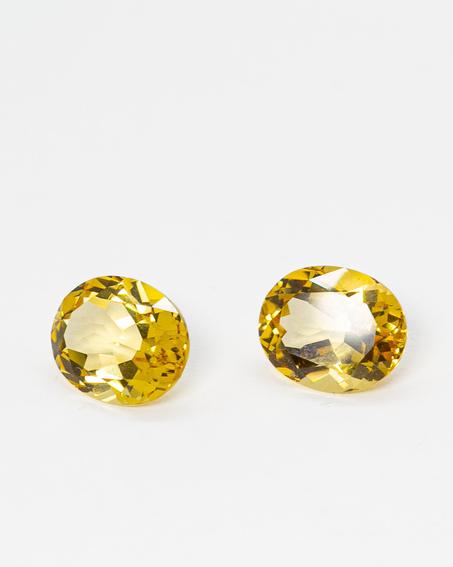 Golden Beryls Pair 7.05ct