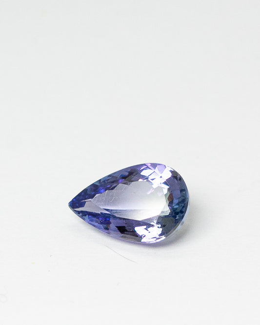 Tanzanite in Pear Cut
