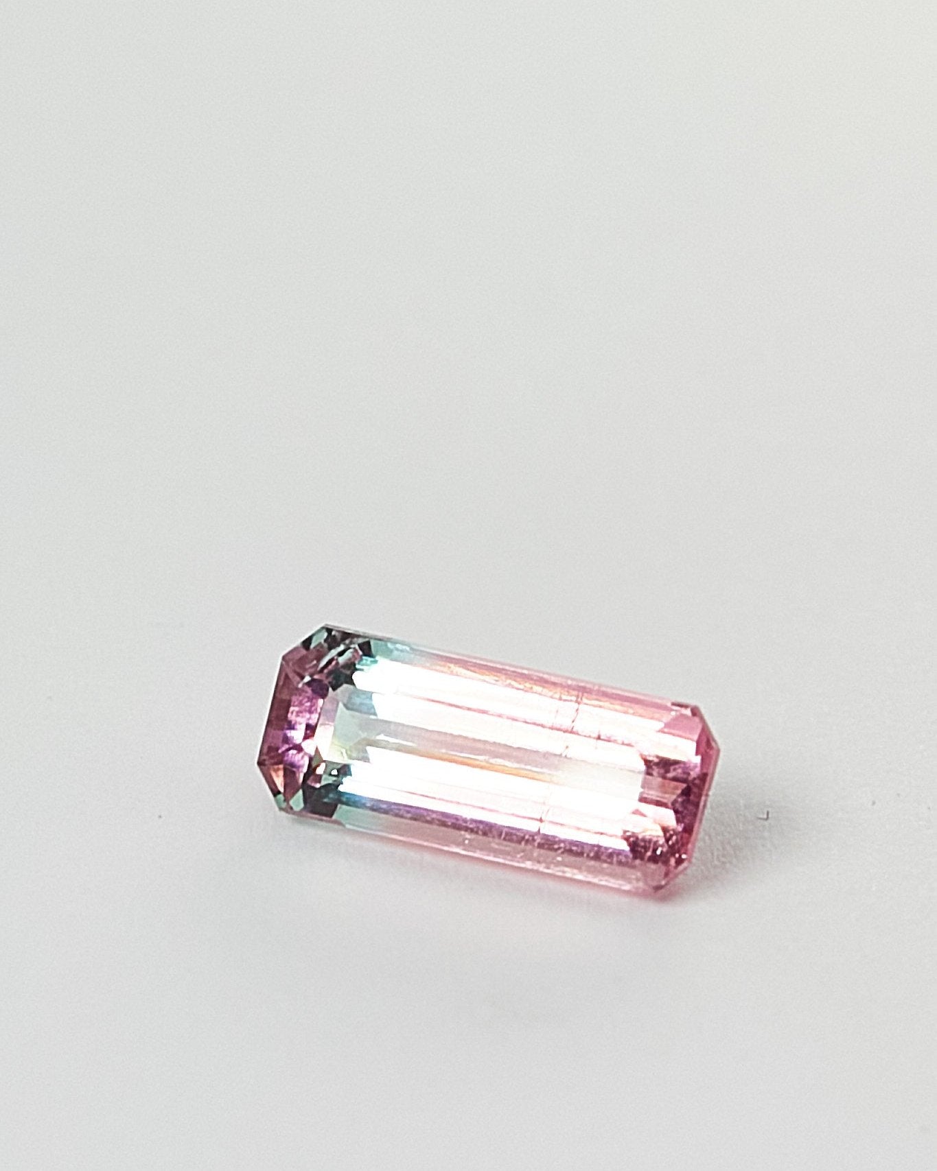 Tourmaline Bicolour Pink and Light Blue