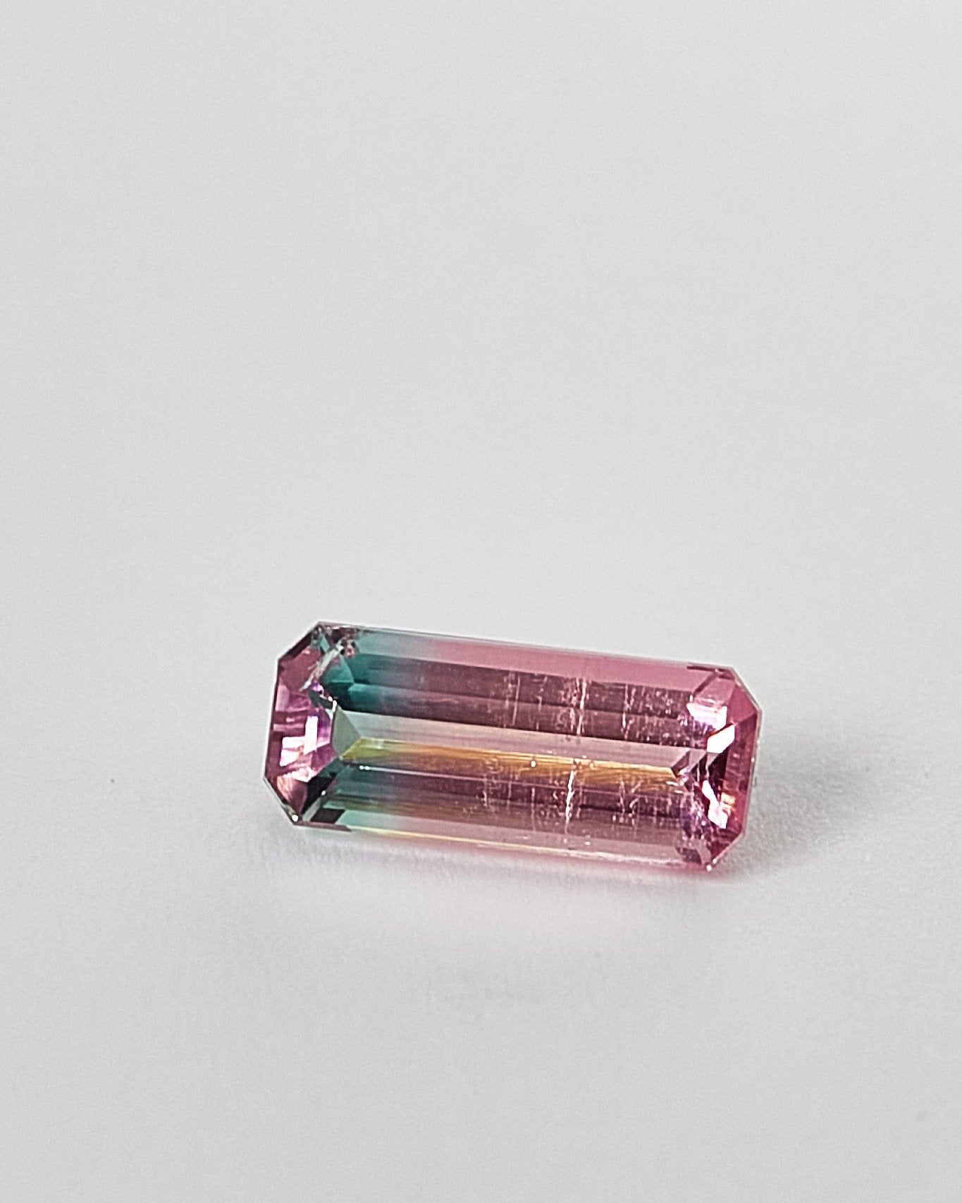 Tourmaline Bicolour Pink and Light Blue